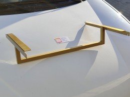 Штанга навісна 0,6м (колір золота)